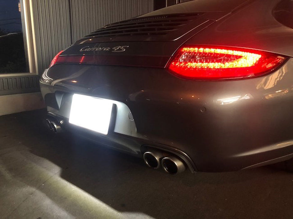 White Full LED License Plate Lights For VW Golf/GTI CC Rabbit, Porsche Cayenne