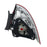 For Ford Fusion 2010-2012 Tail Light Driver Side CAPA Lens & Housing Halogen