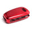 Chrome Red TPU Key Fob Case For Audi A3 S3 A4 S4 A6 Q5 Q7 TT Folding Blade Key