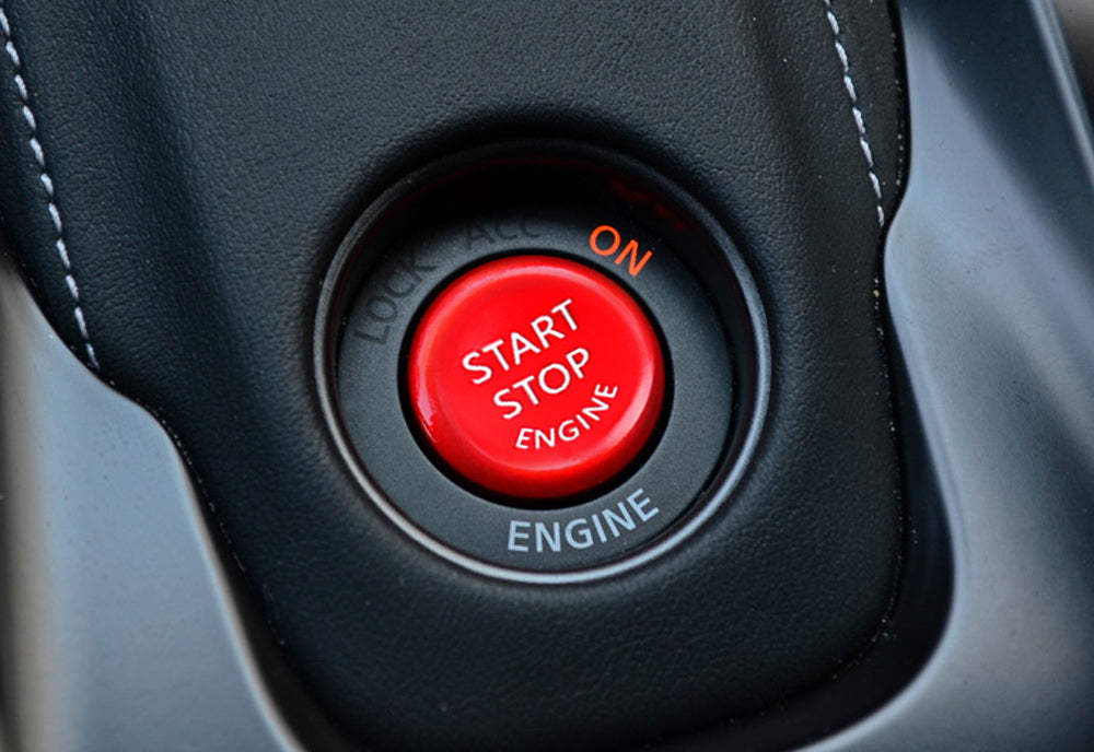 NISMO Style Red Engine Push Start Button For Nissan 370Z GT-R Infiniti G37 QX70