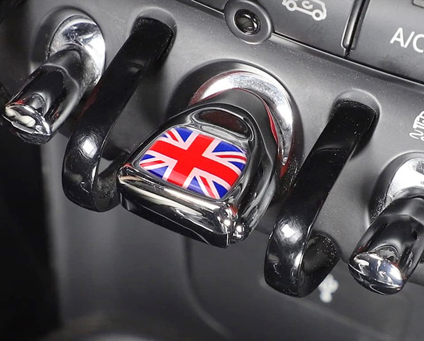 Red/Blue UK Union Jack Design Engine Start Push Start Cap Cover For 3rd Gen MINI