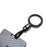 Black "Carbon Fiber" Key Card Holder Keychain For Tesla Model 3 Y S X Cybertruck