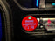 Red Performance GT350 Style Engine Push Start Button Cover For 2015-2023 Mustang