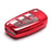 Chrome Red TPU Key Fob Case For Audi A3 S3 A4 S4 A6 Q5 Q7 TT Folding Blade Key