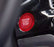 Sports Red Engine Push Start Button w/Surround Ring For 16+ Gen10 Gen11 Civic