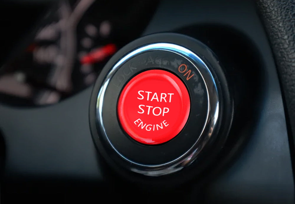 NISMO Style Red Engine Push Start Button For Nissan 370Z GT-R Infiniti G37 QX70