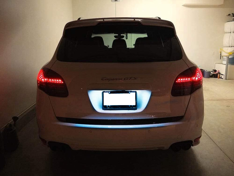 Aqua Ice Blue Full LED License Plate Lights For VW Golf/GTI Eos CC Rabbit Passat