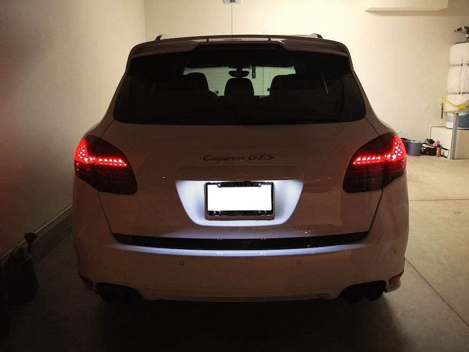 White Full LED License Plate Lights For VW Golf/GTI CC Rabbit, Porsche Cayenne