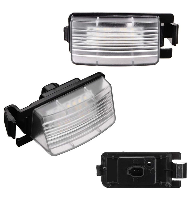 Ice Blue Full LED License Plate Lights For Nissan 350Z 370Z GTR Infiniti G37 Q60