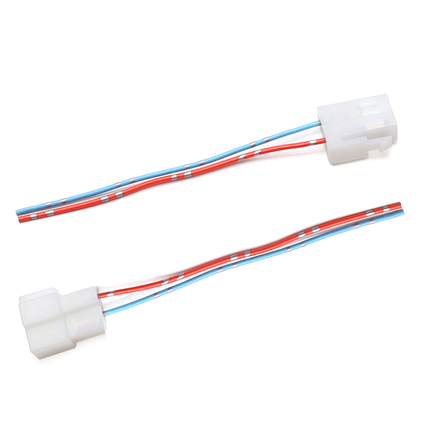 2-Pin Male/Female Plug Adapters For Car Alternator Power Window Regula ...