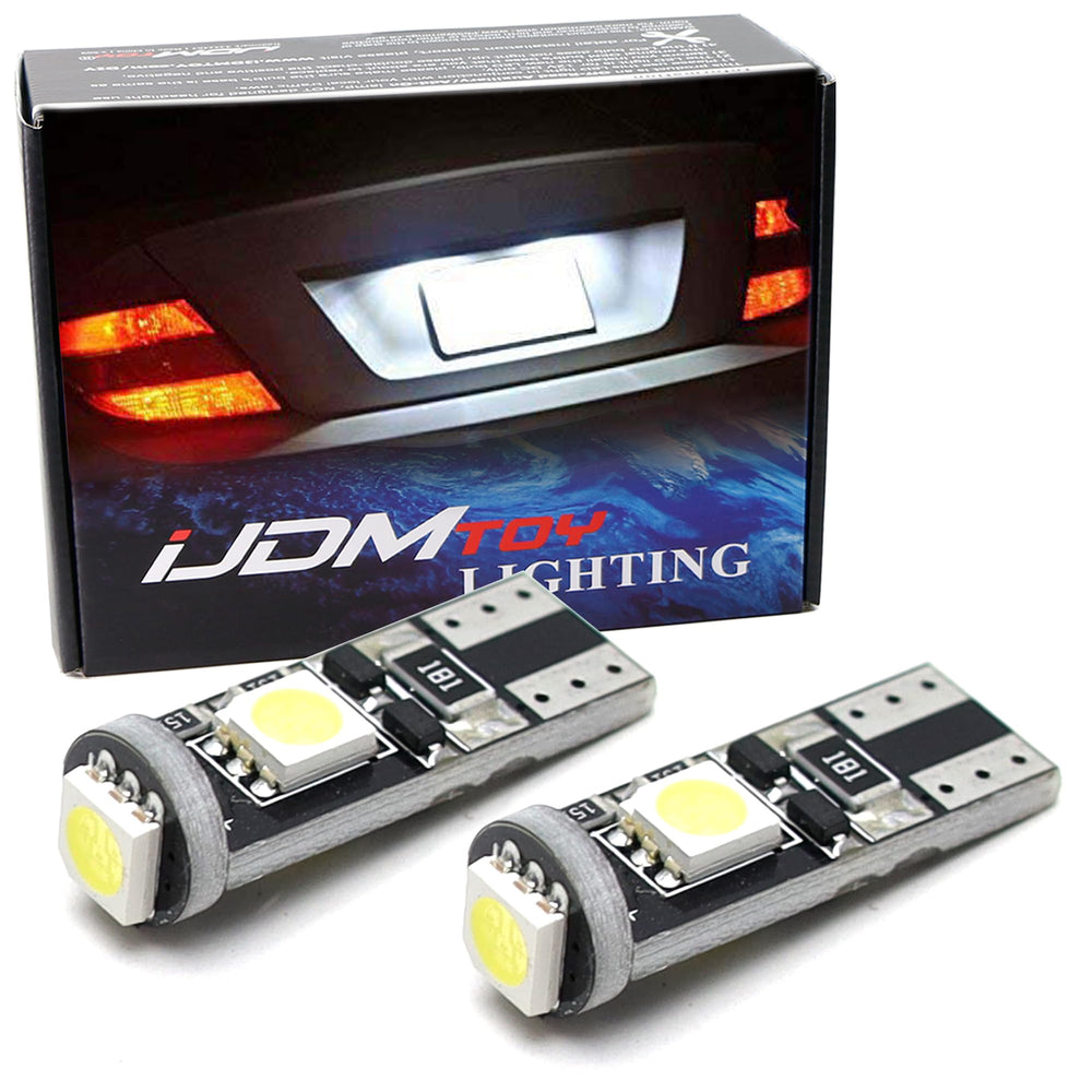 White 360-degree 168 194 2825 SMD LED Bulbs For Car Parking/License Plate Light