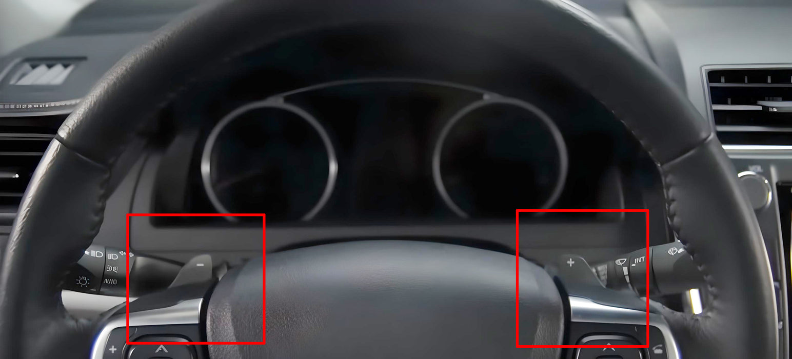 Sports Red Aluminum Larger Paddle Shifter For Toyota 09-17 Camry, 14-18 Corolla