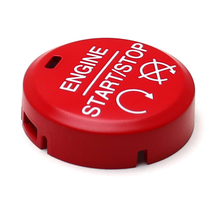 Red Performance GT350 Style Engine Push Start Button Cover For 2015-2023 Mustang