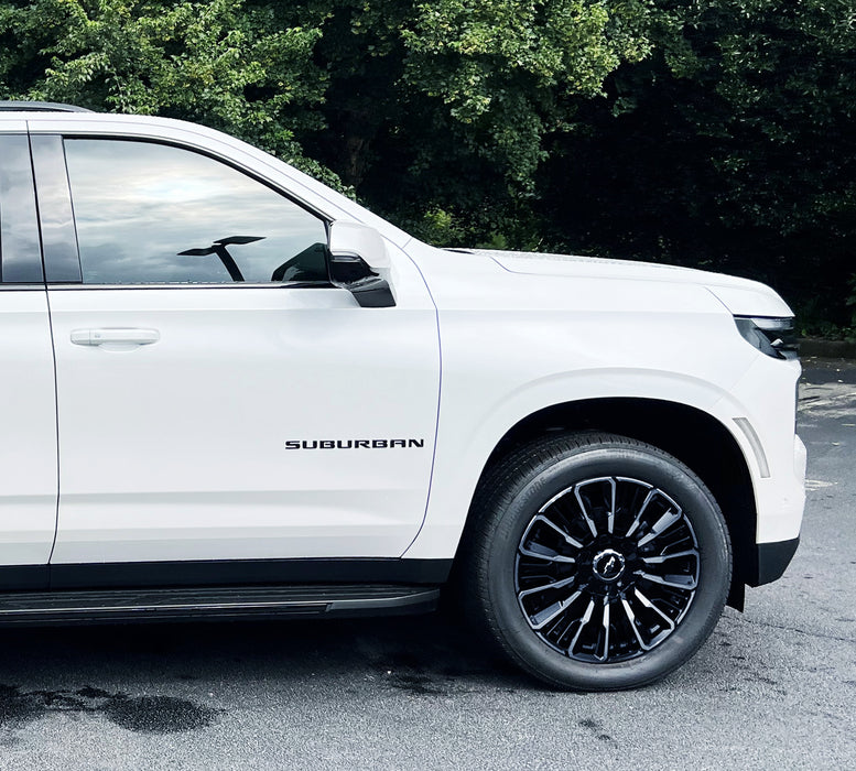 Clear Lens Amber Full LED Side Marker Lights For 25+ GM Escalade Suburban Yukon