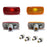 4 Used OEM Rear Double Wheel Amber Red Side Marker Lamps For 10-18 RAM 2500 3500