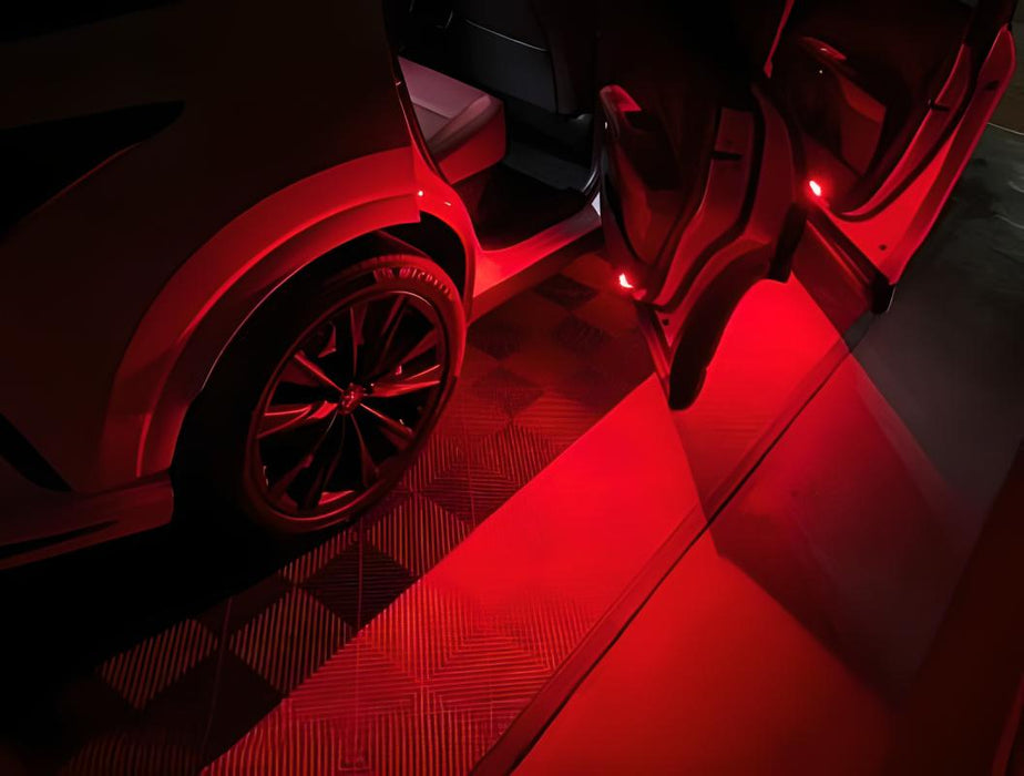 Red Error Free 18-LED Side Door Lights For VW Golf GTi EOS Jetta Passat Tiguan