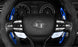 Blue Large Steering Wheel Paddle Shifts For Hyundai Veloster Elantra Kona N-Line