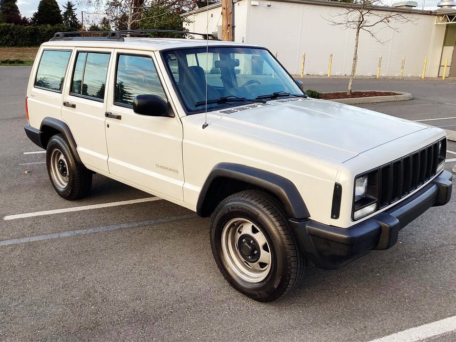 Smoke Lens Amber Full LED Front Side Marker Lights For Jeep 1997-01 Cherokee LCI