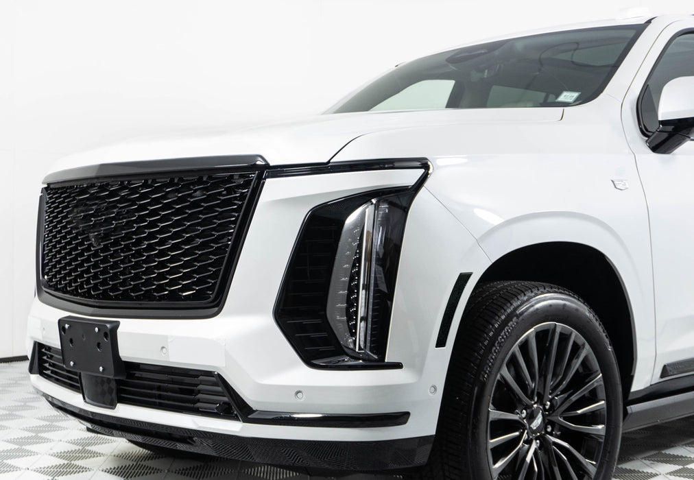 Smoked Lens Amber Full LED Side Marker Lights For 25+ GM Escalade Suburban Yukon