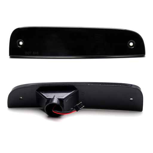 Smoke Lens White Full LED Front Side Marker Lights For Jeep 1997-01 Cherokee LCI