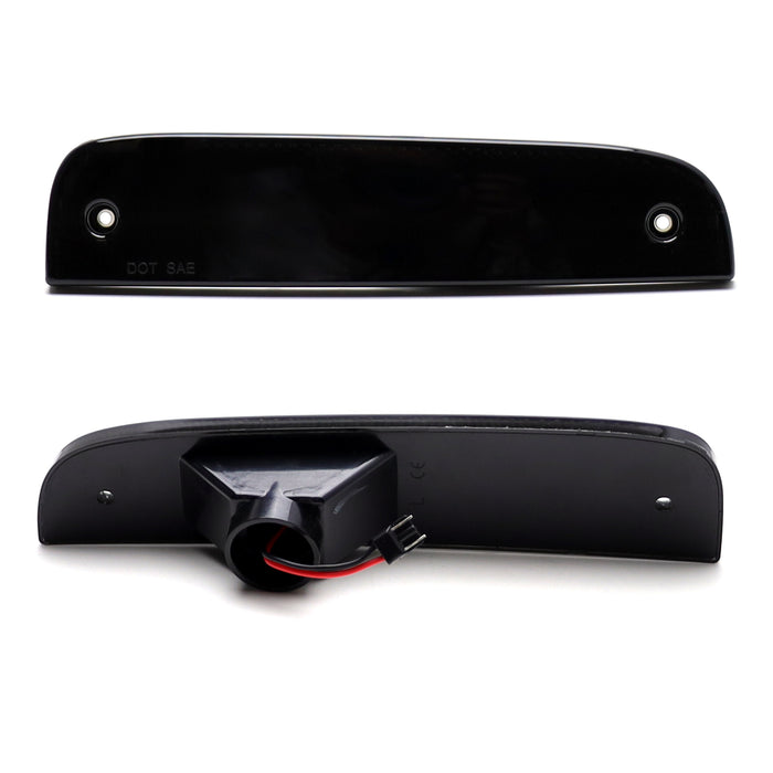 Smoke Lens White Full LED Front Side Marker Lights For Jeep 1997-01 Cherokee LCI