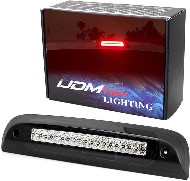 LED Strobe High Mount 3rd Brake Light For 14-18 Chevy Silverado, GMC Sierra 1500