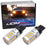 No Hyper Flash Amber LED Front Turn Signal Replacement Bulbs For 2016-up Camaro