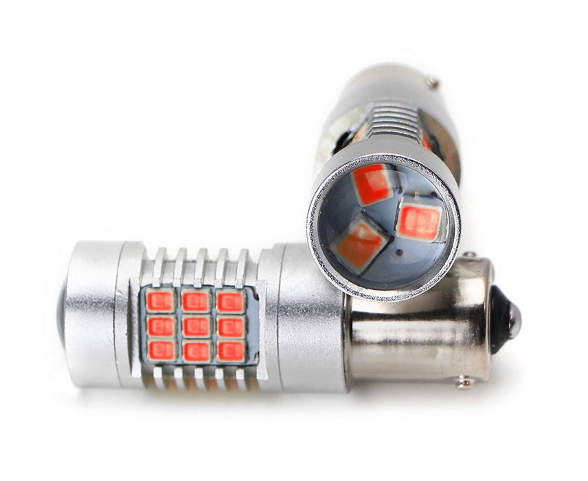 Super Red 30-SMD 1157 P21/4W LED Bulbs For Car Taillight Brake/Running Lights