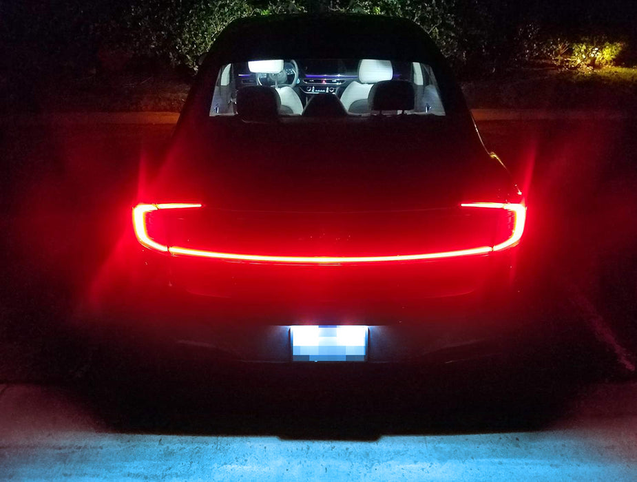 Aqua Ice Blue LED License Plate Light For Hyundai Sonata Elantra Veloster Kia K5