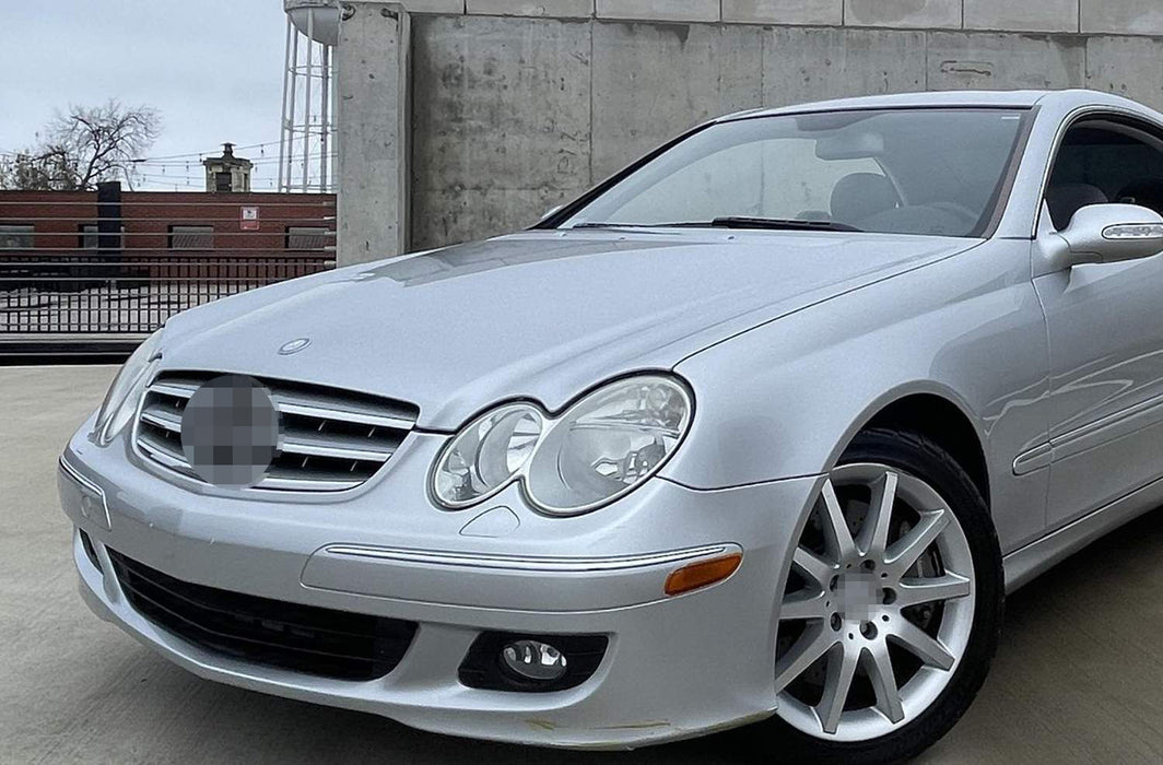 Complete Clear Lens Fog Lights w/H11 Halogen Bulbs For Mercedes C E R CLS ML etc