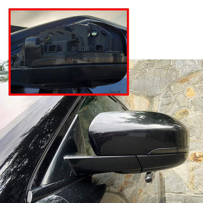 Smoked Lens Side Mirror Sequential Blink Turn Signal Light For 13-18 Range Rover