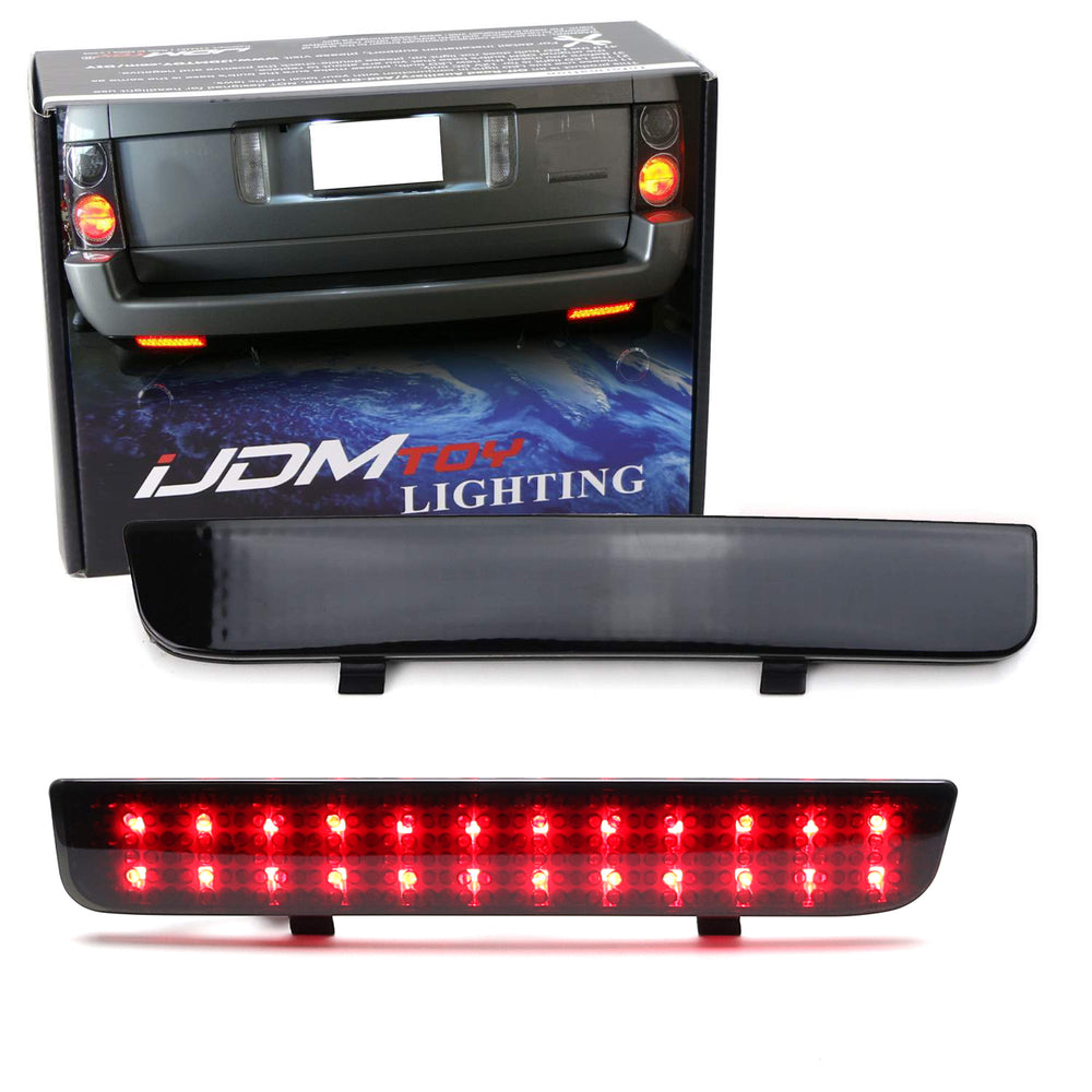 Smoked Lens SMD LED Bumper Reflector Marker Lights For Range Rover Freelander 2