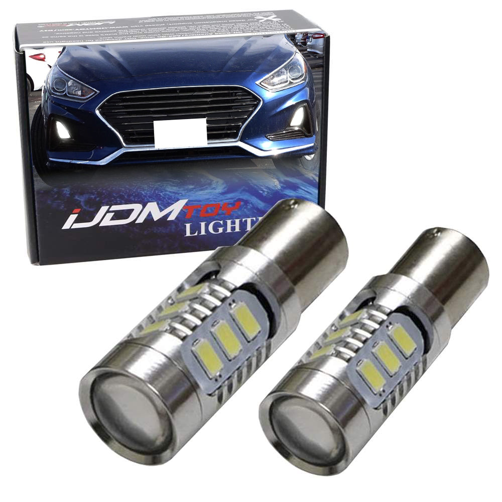 6000K White CAN-bus LED Daytime Running DRL Bulb For 18-19 Hyundai Sonata SE/Eco