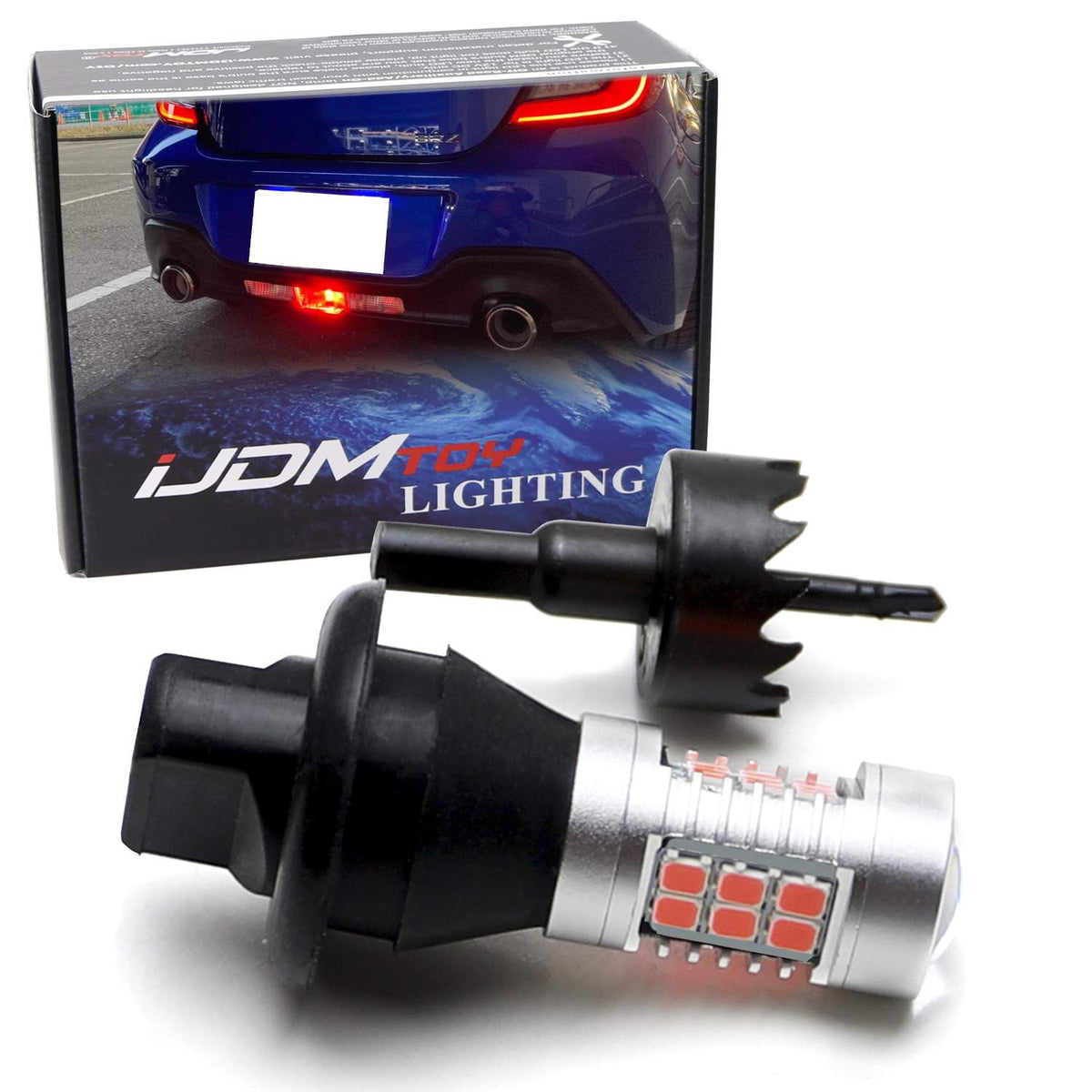 Full LED Rear Fog Light Retrofit DIY Kit For 370Z 86 FRS tC BRZ