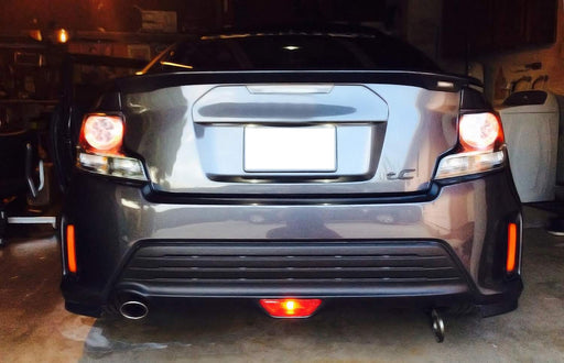 Full LED Rear Fog Light Retrofit DIY Kit For 370Z 86 FRS tC BRZ 124 Spider, etc