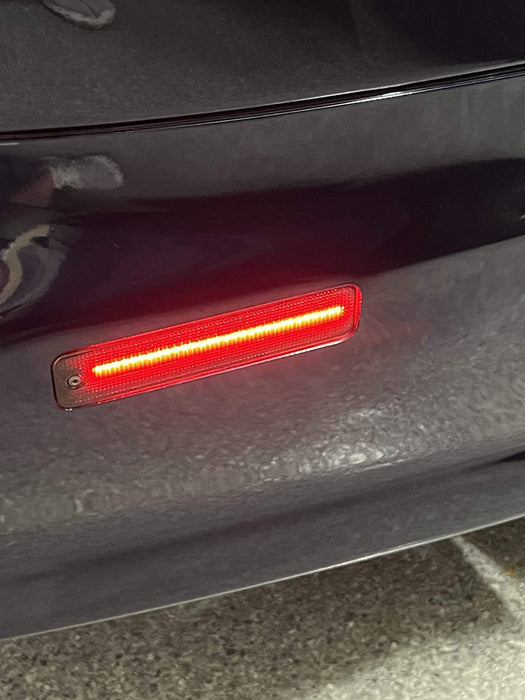 Smoked + Red Lens Full LED Front/Rear Side Markers For Pontiac 1998-02 Firebird