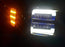 Clear Full LED White Halo/Amber Sequential Blink Front Turn Signal For 06-10 H3