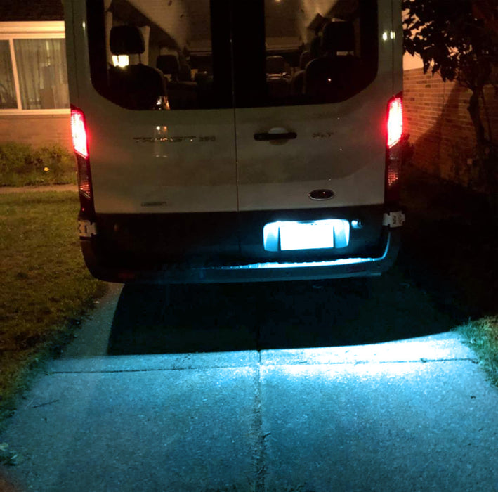 Ice Blue 18-SMD Full LED License Plate Light Kit For Jaguar XJ XF Ford Edge CMAX