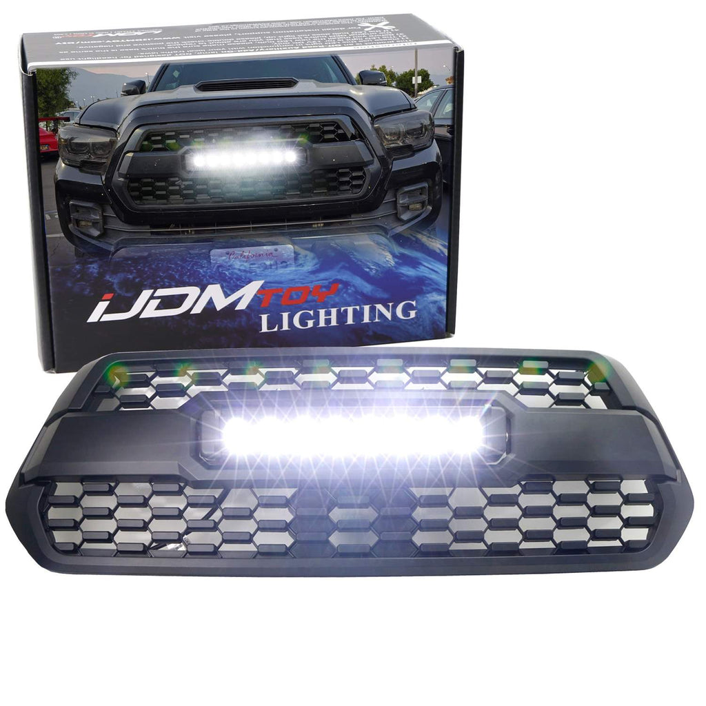 IJDMTOY Lower Grille 30-Inch LED Light Bar Kit Compatible