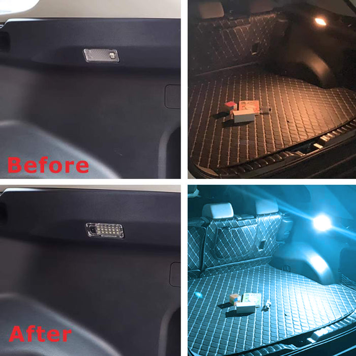 Super Bright Ice Blue Full LED Trunk Cargo Area Light w/ Switch For Toyota Lexus