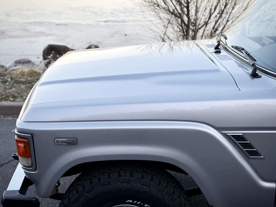 Clear Lens Amber Full LED Front Side Markers For Toyota Land Cruiser BJ FJ 60 70