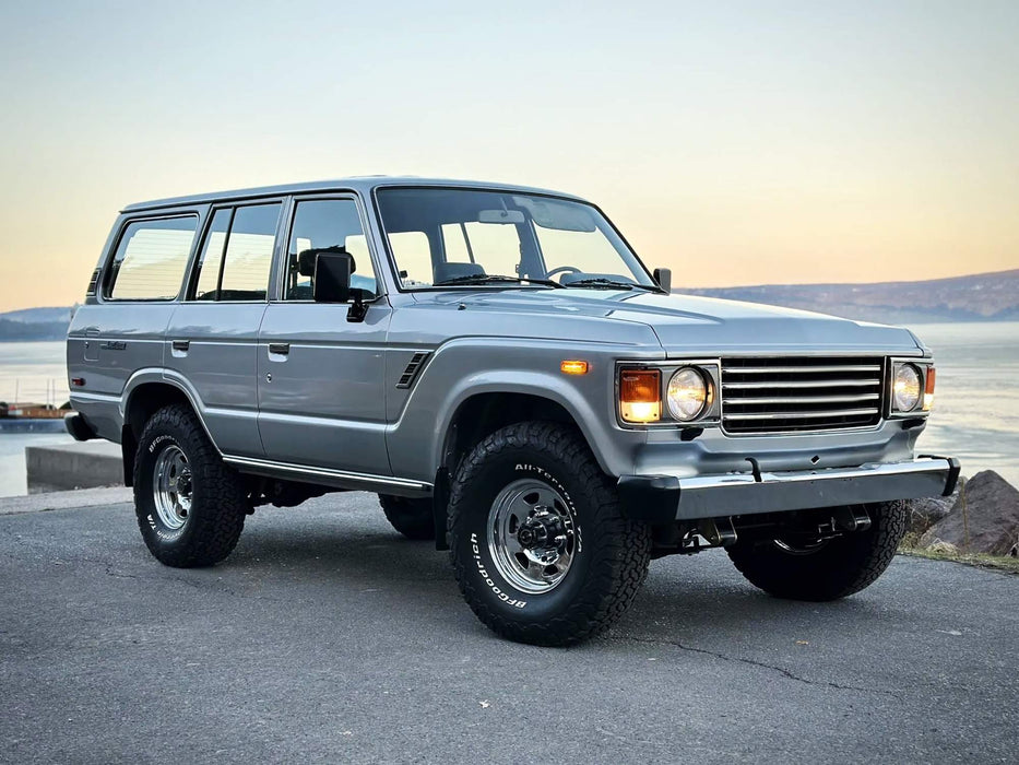 Clear Lens Amber Full LED Front Side Markers For Toyota Land Cruiser BJ FJ 60 70