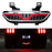 Clear Lens LED Reverse Light/F1 Strobe Rear Fog Lamp For 2015-17 Ford Mustang