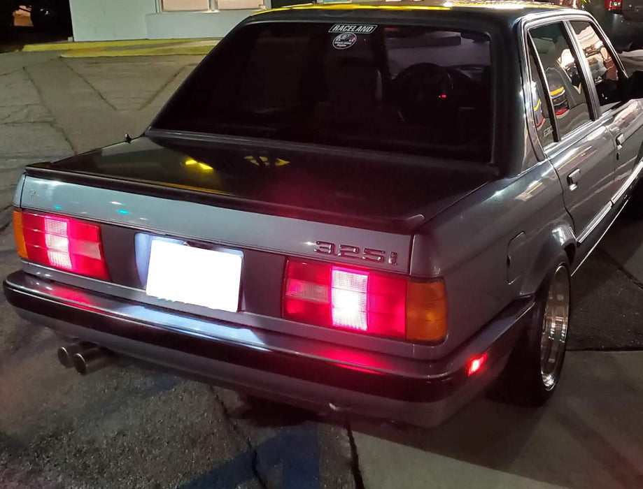 White Full LED License Plate Light Kit For BMW E30 E12 E28 E23 3 5 6 7 Series