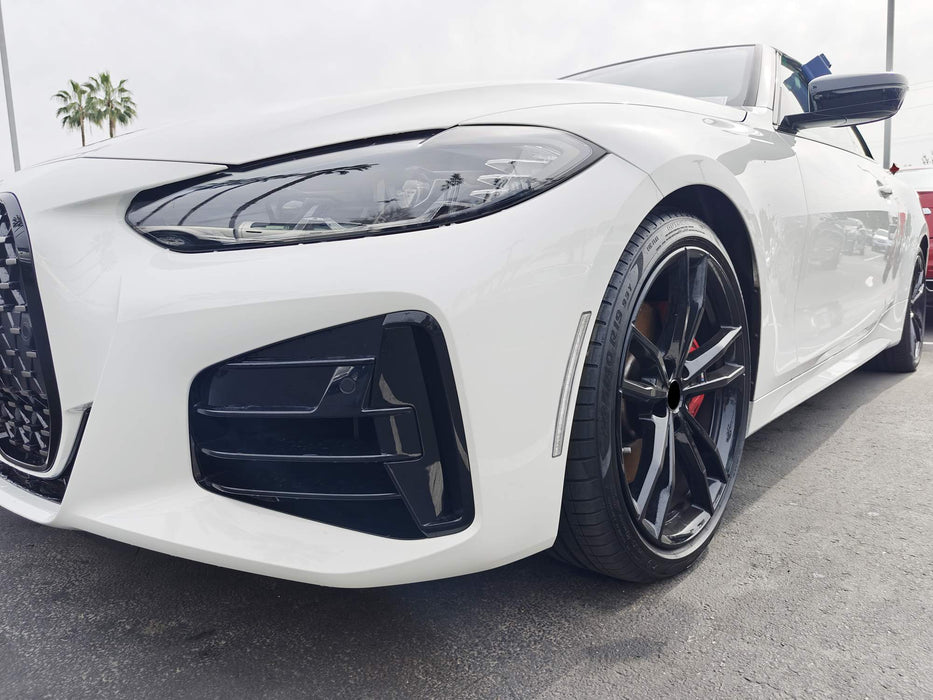 Euro Clear Front Bumper Side Marker Reflex For BMW G20 3 Series G22/G23 4 Series