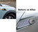 Clear/Black Inside Front Fender Side Marker Lenses For R56 R55 R57 R58 R59 MINI
