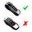 Carbon Pattern Plastic Shell For Porsche Panamera Taycan Cayenne Gen2 Smart Key