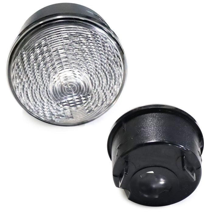 Used OEM LH & RH Front Clear Lens Turn Signal Lamp Housings For Jeep Wrangler JK