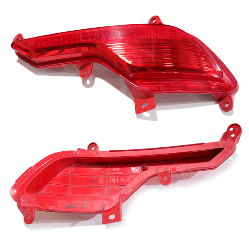 Used OEM LH & RH Rear Bumper Reflector Lenses For 2017-18 Hyundai Santa Fe Sport