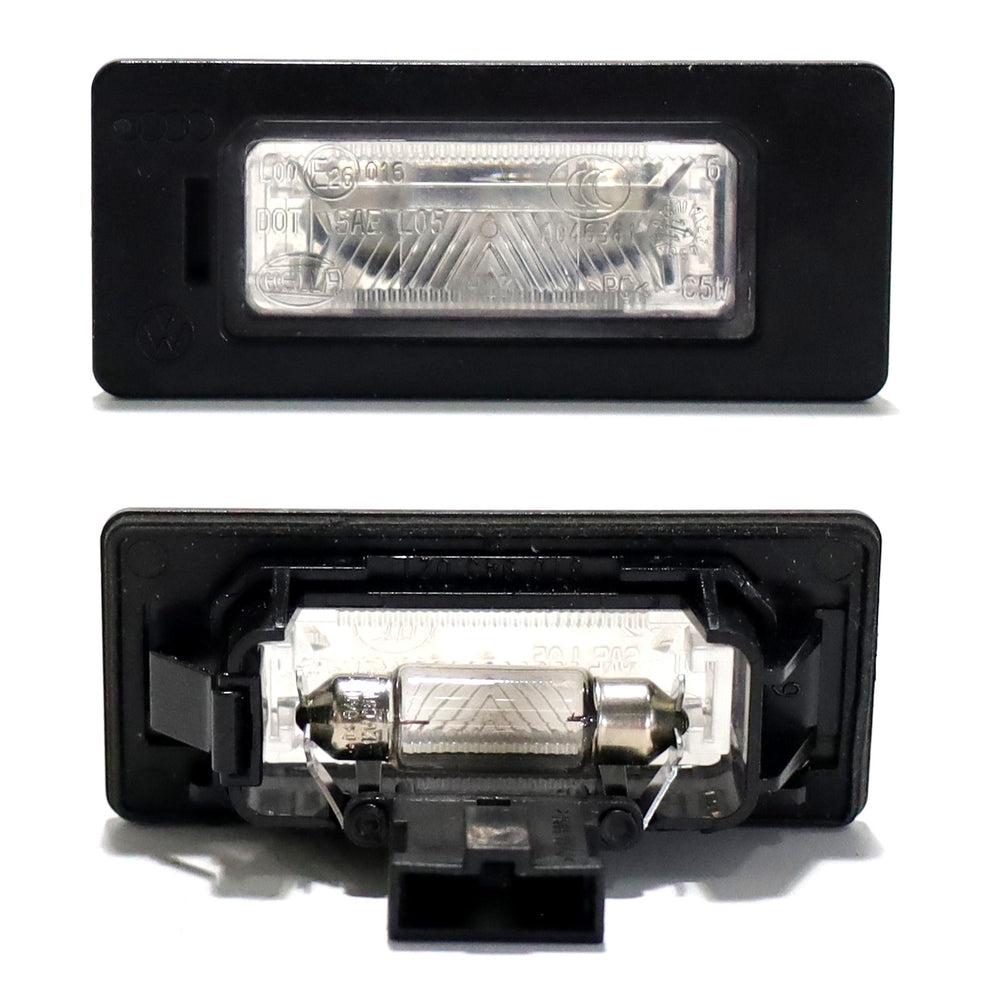 Used OEM License Plate Lights For 2009-12 Audi A4 S4 S5 A5 A6 A7 Q5 Q7 VW Passat